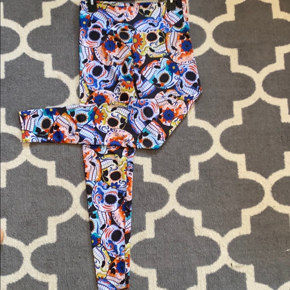 Skull leggings
